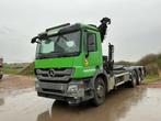 Mercedes-Benz Actros - Laadkraan/Containerhaak - 514 400KM -, Auto's, Euro 5, Overige brandstoffen, Mercedes-Benz, Bedrijf