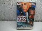 vhs 97b the long kiss goodnight, Cd's en Dvd's, VHS | Film, Gebruikt, Verzenden