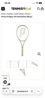 Prince 03 Legacy tennisracket, Sport en Fitness, Tennis, L2, Ophalen of Verzenden, Racket, Prince