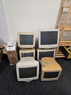 Partij CRT monitoren, Computers en Software, Monitoren, Ophalen, Gebruikt, Overige typen, Onbekend