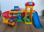 Fisher-Price Little People Garage, Ophalen of Verzenden, Gebruikt, Speelset, Met geluid