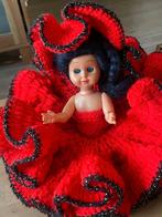 Antieke Pop met Hoed, Ophalen of Verzenden