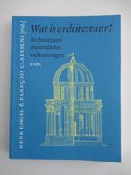 Wat is architectuur?, Architectuur algemeen, Zo goed als nieuw, Meerdere auteurs, Verzenden