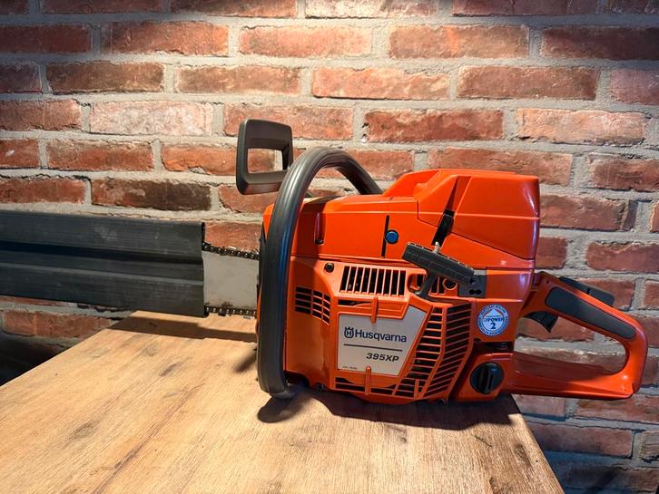 husqvarna 395 xp (g) en husqvarna 3120 kettingzaag, Tuin en Terras, Hand-tuingereedschap, Zo goed als nieuw, Ophalen