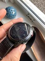 Garmin fenix 7x Solar Zwart, Sieraden, Tassen en Uiterlijk, Sporthorloges, Zwart, Garmin, Ophalen of Verzenden, Zo goed als nieuw