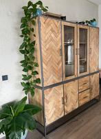 Kast mangohout, Huis en Inrichting, Kasten | Buffetkasten, Ophalen, Zo goed als nieuw, 25 tot 50 cm, 150 tot 200 cm