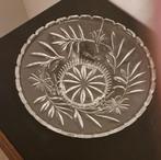 Vintage fruitschaal glas, op pootjes, Antiek en Kunst, Ophalen of Verzenden