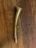 Vintage Bootsmansfluitje, messing, nautisch, scheepsantiek, Verzamelen, Scheepvaart, Ophalen of Verzenden