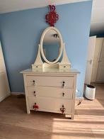 Elegante commode met spiegel en lades, Ophalen, Gebruikt, 100 tot 150 cm, Minder dan 100 cm