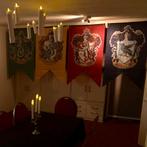 Harry Potter vlaggen / banners, Verzamelen, Harry Potter, Ophalen of Verzenden, Zo goed als nieuw, Replica