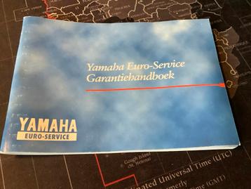 Yamaha Euro-Service Garantiehandboek beschikbaar voor biedingen