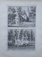 27-28*/ 2 afbeeldingen huis Meliskerke in Zeeland, Antiek en Kunst, Ophalen of Verzenden