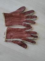 Auto handschoenen jaren 70e, Ophalen of Verzenden, Zo goed als nieuw, Maat 38/40 (M), Handschoenen