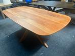 Deens ovale eettafel - massief acaciahout 200x100