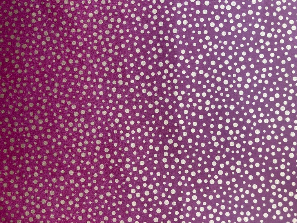 10 vellen vloeipapier paars met goud stipje, Ophalen of Verzenden, Nieuw