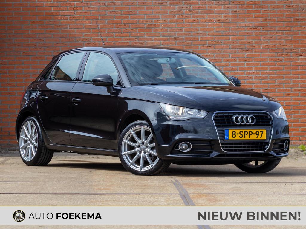 Audi A1 Sportback 1.2 TFSI Attraction Pro Line Trekhaak Airc, Auto's, Audi, Voorwielaandrijving, Euro 5, Zwart, 4 cilinders