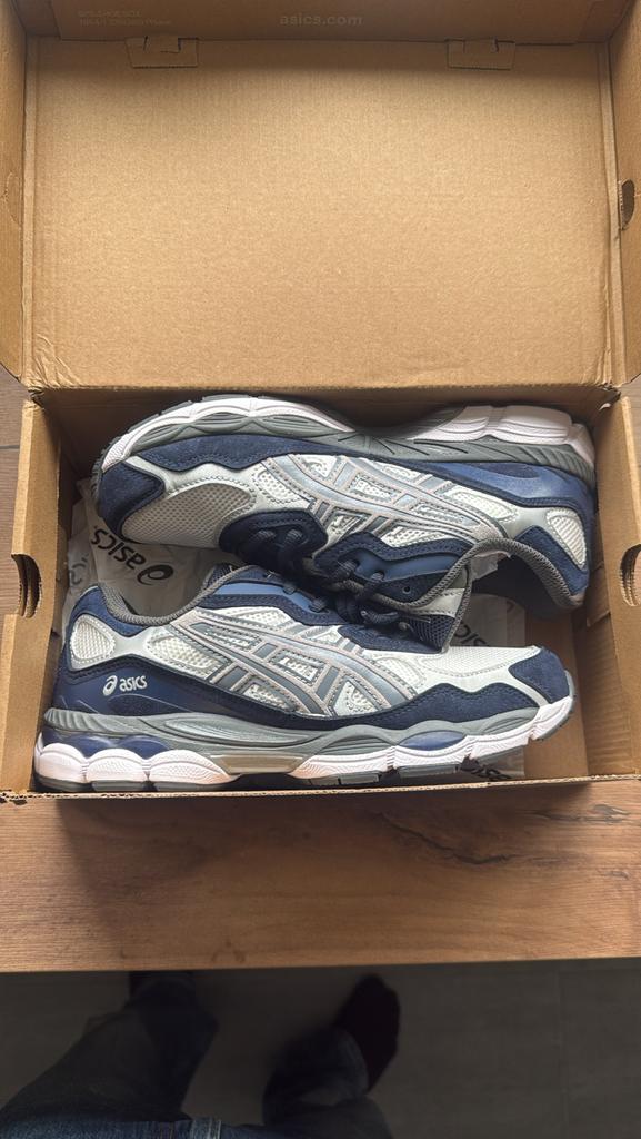Nieuwe Asics Gel-Kayano 14 sneakers in doos Maat 42, Ophalen of Verzenden, Nieuw, Blauw, Sneakers of Gympen