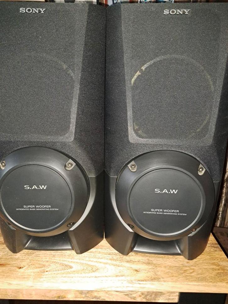 Sony SS-XB6AV Speakers - Goed Geluid!, Audio, Tv en Foto, Luidsprekers, Gebruikt, Front, Rear of Stereo speakers, 60 tot 120 watt