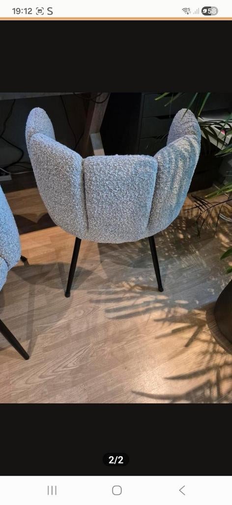 Mooie stoelen boucle van vtwonen, Ophalen of Verzenden