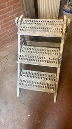 Stukadoor tegelzet werkbank/trap, Doe-het-zelf en Verbouw, Ladders en Trappen, Ophalen, Gebruikt, Opvouwbaar of Inschuifbaar, Minder dan 2 meter