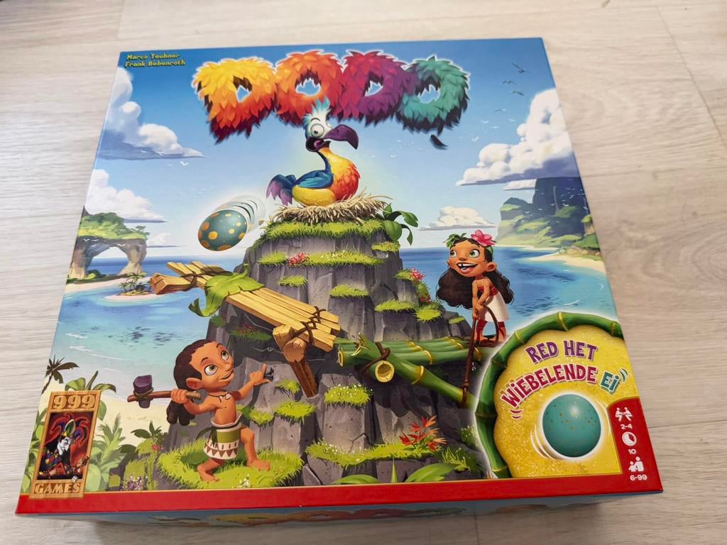 Dodo gezelschapsspel “Red het wiebelende ei”, Drie of vier spelers, Ophalen of Verzenden, Zo goed als nieuw