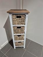 Houtkastje met lades, Ophalen, Onbekend, 50 tot 100 cm, 3 of 4 laden