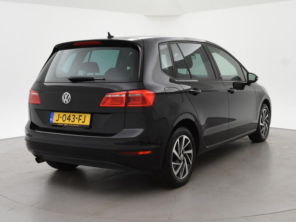 Volkswagen Golf Sportsvan 1.2 TSI SOUND + ADAPTIVE CRUISE |, Auto's, Stof, Gebruikt, 4 cilinders, Zwart