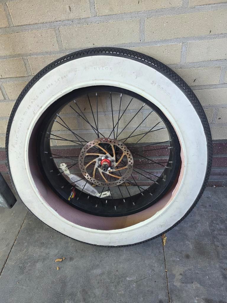 Spaak wiel fatbike, Ophalen of Verzenden, Batterij, Verlichtingsset