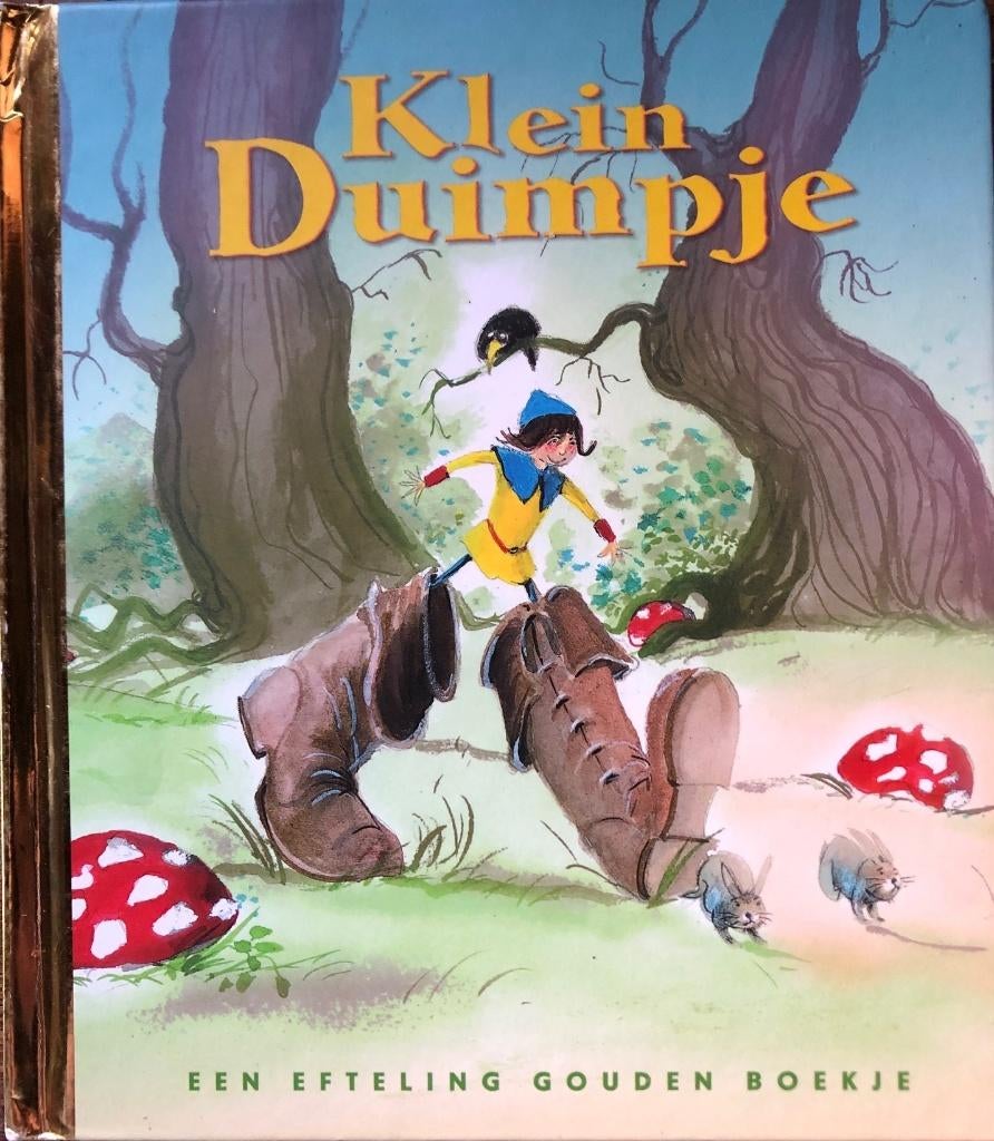 Efteling Gouden boekjes, Boeken, Fictie algemeen, Diverse auteurs, Zo goed als nieuw, Gouden boekje