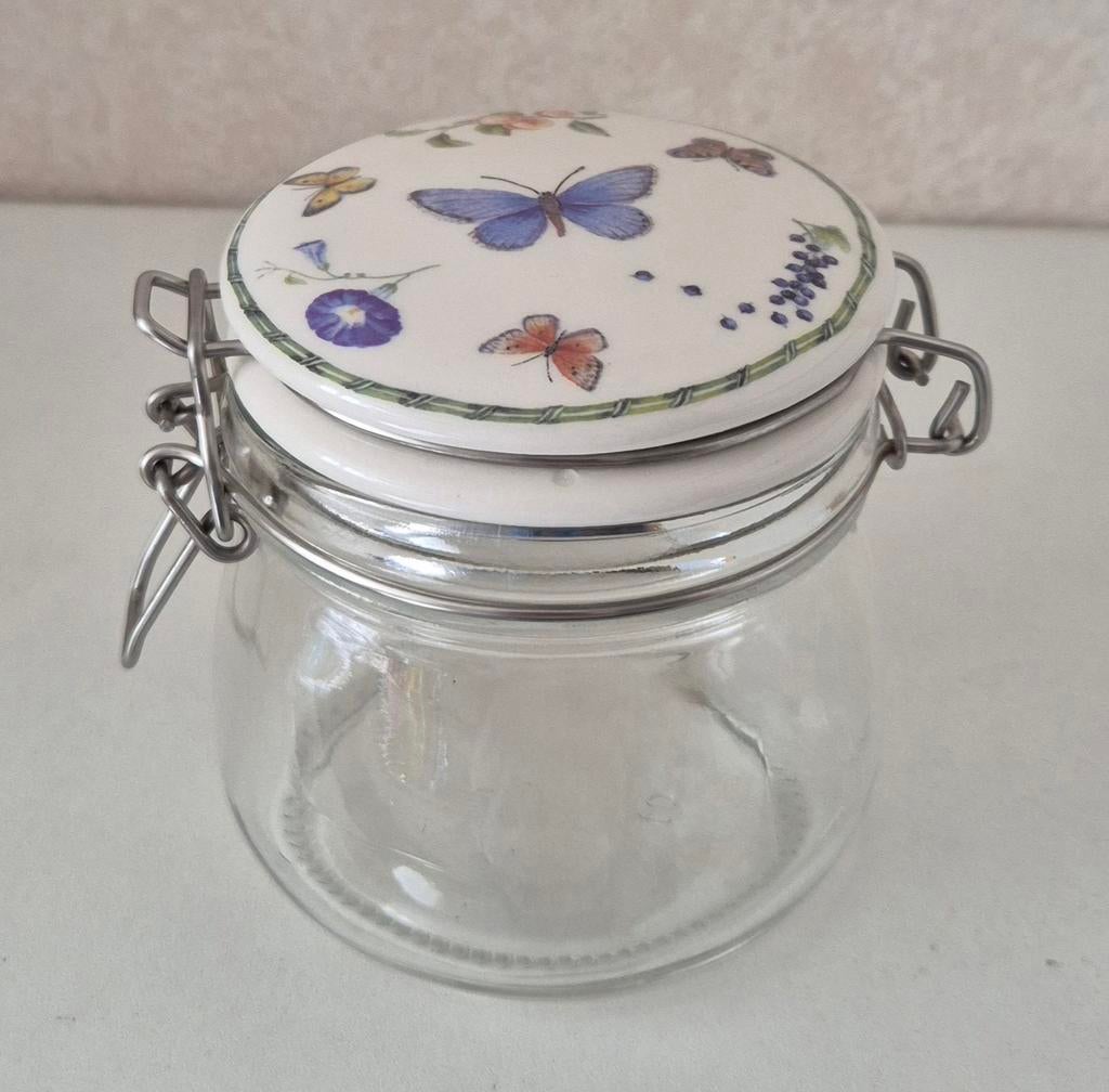 Janneke Brinkman glazen potje, Ophalen of Verzenden, Gebruikt, Glas