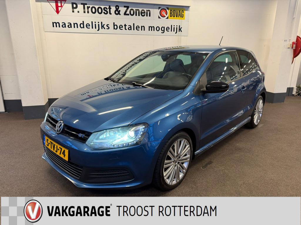 Volkswagen Polo 1.4 TSI BlueGT 140PK Automaat | Cruise contr, Auto's, Volkswagen, Euro 5, Gebruikt, 4 cilinders, Met garantie (alle)