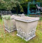 * grote bloempotten stenen tuinvazen potten bloembakken pot, Ophalen, Steen, 40 cm of meer, Vierkant