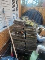 Gratis tegels, Ophalen, Gebruikt, Beton, Terrastegels