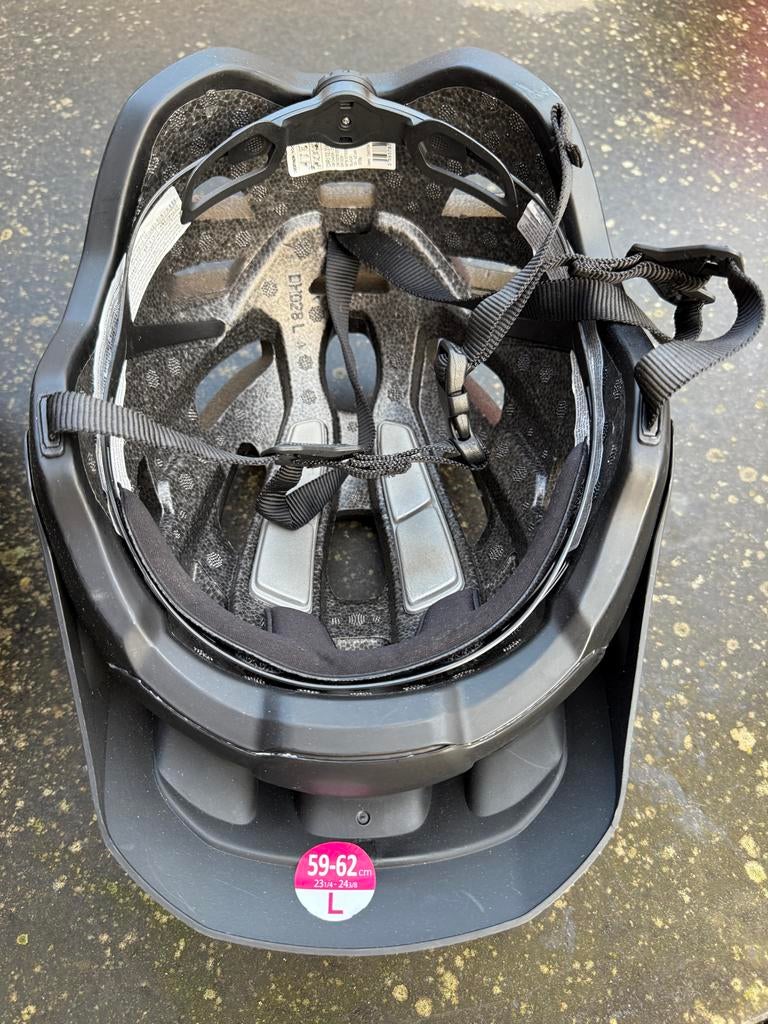 Rockrider ST Fietshelm - Zwart, Maat L (59-62 cm), Ophalen, Zo goed als nieuw, M, Heer of Dame