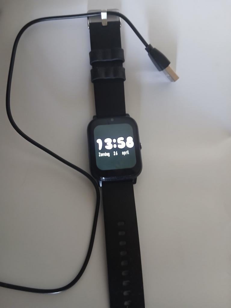 One2track GPS horloge zwart, One2track, Zwart, Ophalen of Verzenden, Zo goed als nieuw