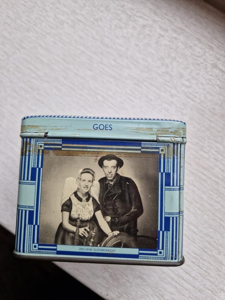 Oud blikje, Ophalen of Verzenden, Gebruikt, Overige