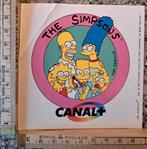Sticker the Simpsons Bart Homer Canal+ tv serie animatie, Ophalen of Verzenden, Zo goed als nieuw