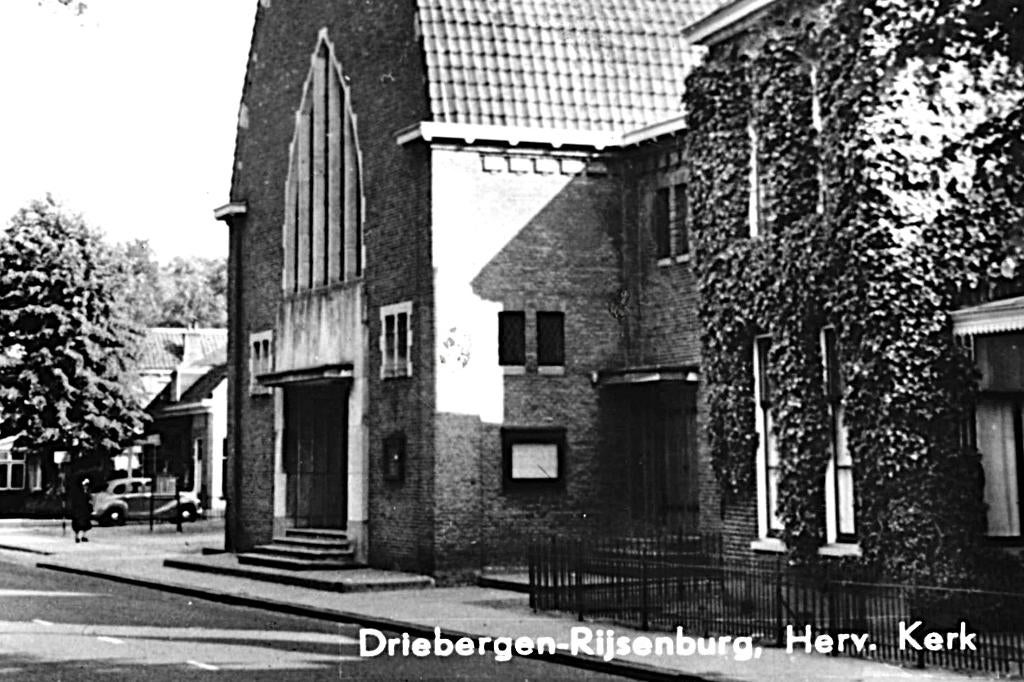 913816 Driebergen Rijsenburg U j 50 60 Ned Herv Kerk Gelopen, Ophalen of Verzenden, 1940 tot 1960, Gelopen, Utrecht