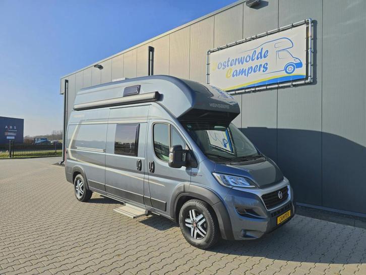 Weinsberg 600 MQH |25.700km| 4 pers. Vastbed Hefbed Trekhaak, Caravans en Kamperen, Campers, Bedrijf, tot en met 4, Buscamper of Camperbus