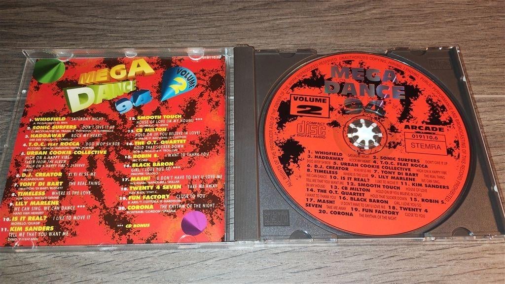 Mega Dance 94 Volume 2, Ophalen of Verzenden, Zo goed als nieuw, Disco