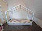 Kinderbed huis 90x200, Ophalen, 85 tot 100 cm, Gebruikt, Lattenbodem