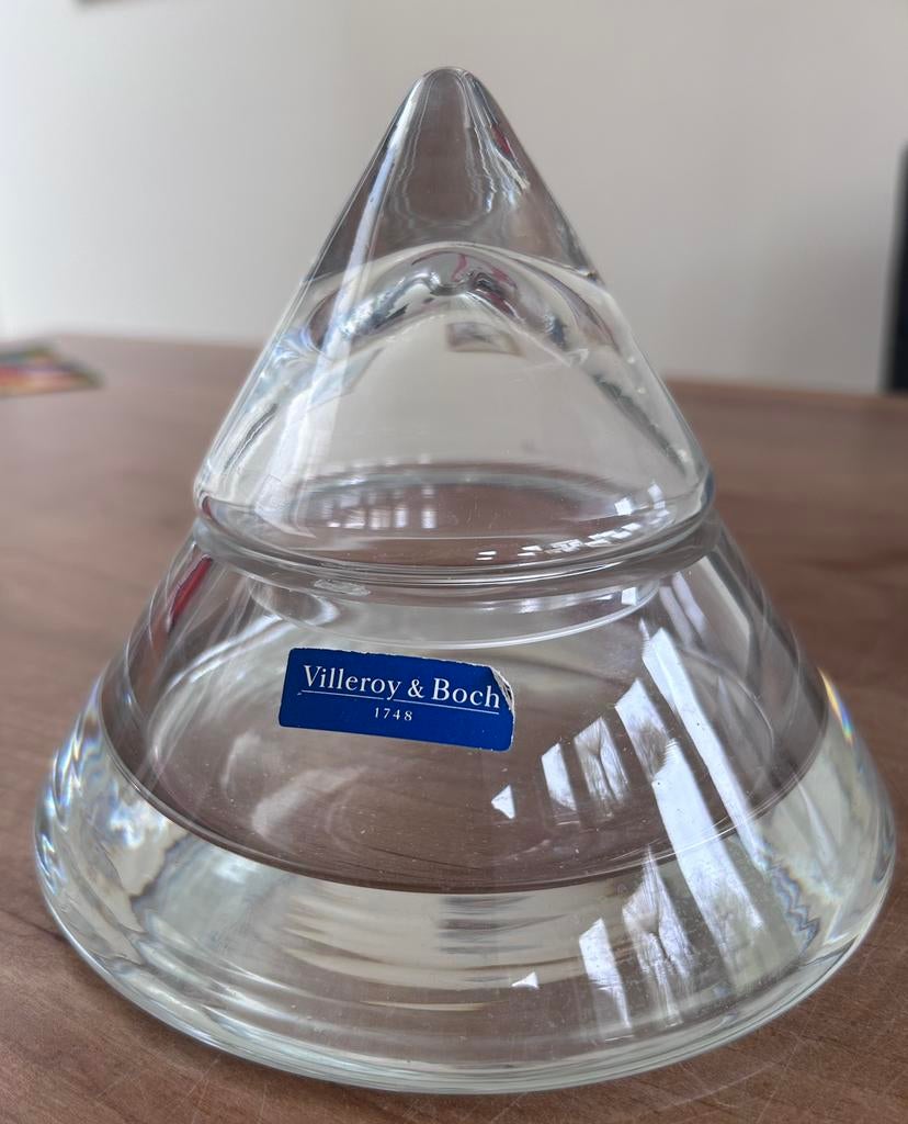 Villeroy en Boch bonbonnière kristal, Ophalen of Verzenden, Zo goed als nieuw