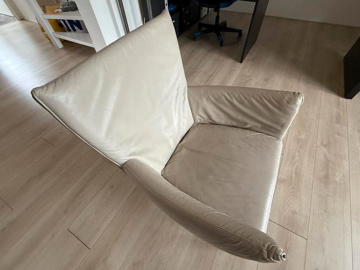 Foxxy Gerard van den Berg (Label), Huis en Inrichting, Fauteuils, Gebruikt, Leer, 50 tot 75 cm, Minder dan 75 cm, Ophalen