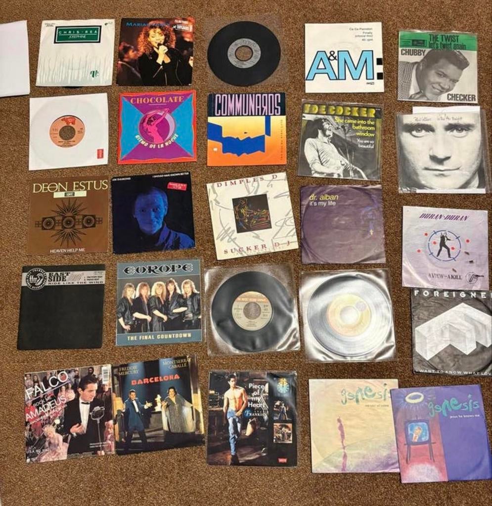 7”singles vnl jaren 80 en 90. Totaal 71 stuks., Cd's en Dvd's, Vinyl Singles, Zo goed als nieuw, Pop, Ophalen of Verzenden