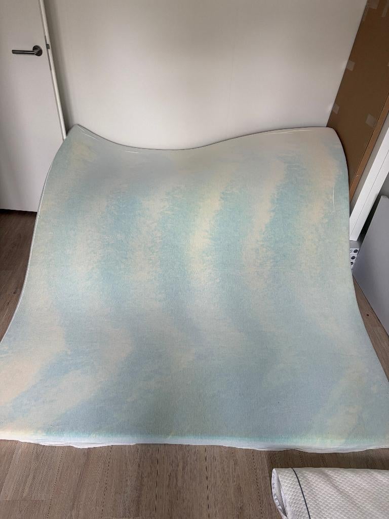 Gratis topper 180x200, Ophalen, Gebruikt, Tweepersoons, Matras