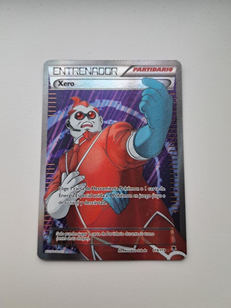 Pokémonkaart Xero Trainer (Entrenador) Spaanse kaart, Hobby en Vrije tijd, Verzamelkaartspellen | Pokémon, Ophalen of Verzenden