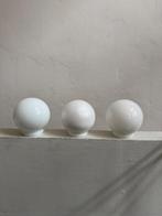 Oude schroefbollen, klein model schroefbol melkglas, Ophalen of Verzenden, Gebruikt