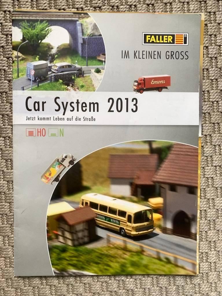 Catalogus Faller auto's, Ophalen of Verzenden, 1:32 tot 1:50, Auto, Overige merken