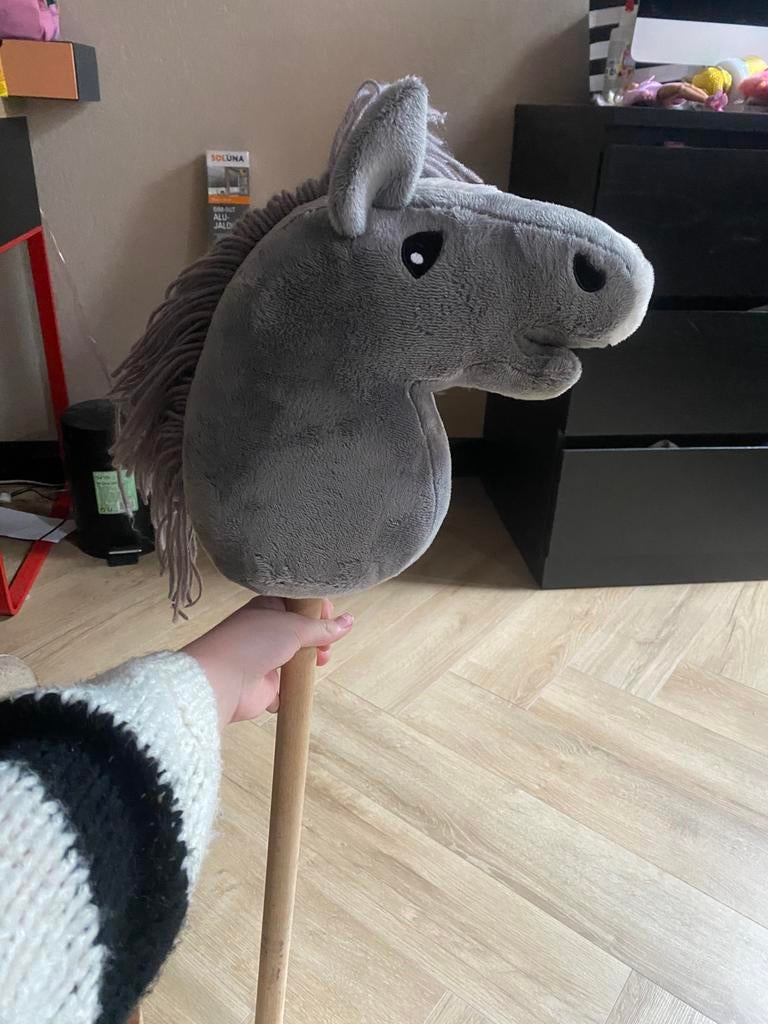 Grijze stokpaard mooii, Ophalen of Verzenden, Zo goed als nieuw