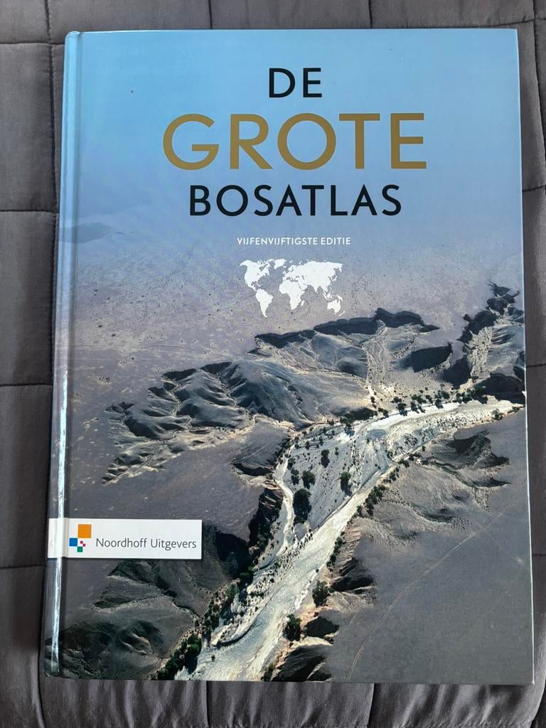 De grote bosatlas 55e editie, Ophalen, Zo goed als nieuw, Wereld, Bosatlas